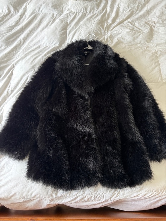 Lulus Jackets & Blazers - Lulu's Black Faux Fur Teddy Jacket